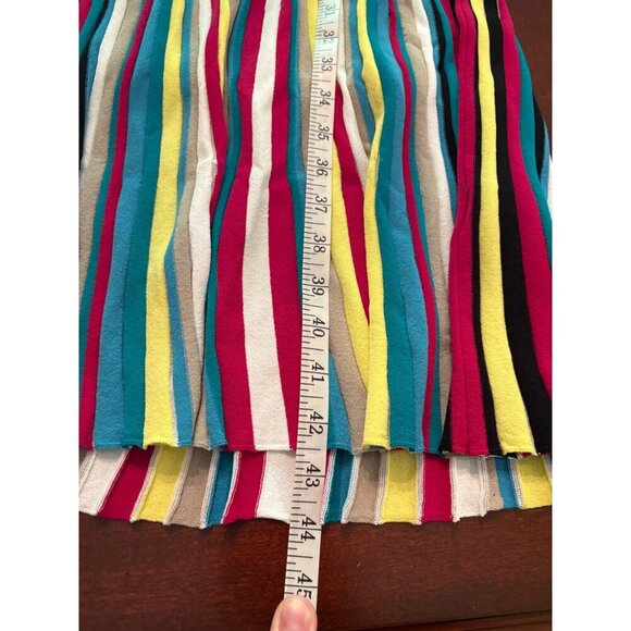 Etcetera Carnival Multi-Color Striped Sleeveless Knit Midi Dress Size XS - Picture 11 of 11